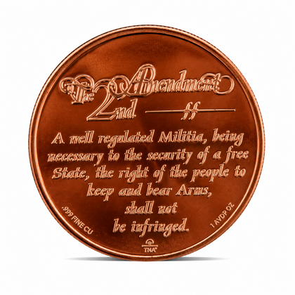 1 oz Copper Round – 