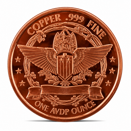 1 oz Copper Round – Holy Family Nativity