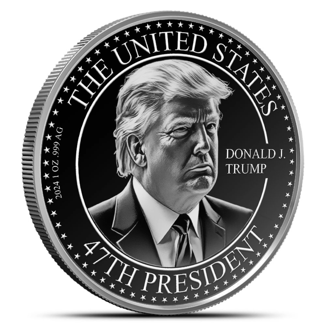 Trump 47th President 1 Oz Silver Round (PRE-ORDER)