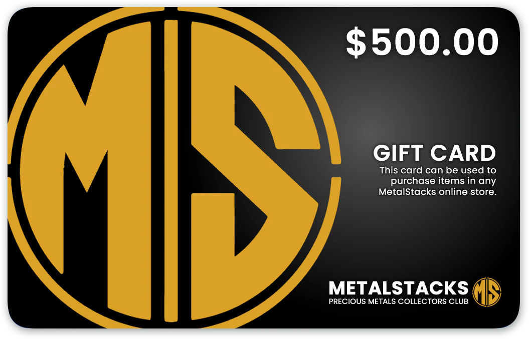 $500 MetalStacks Gift Card