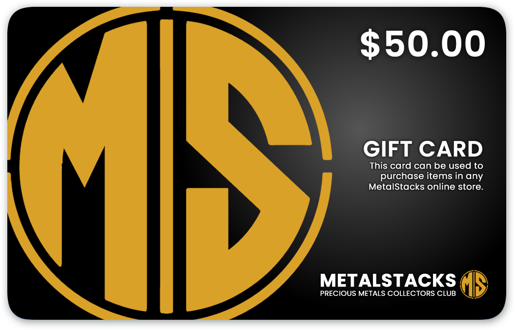 $50 MetalStacks Gift Card