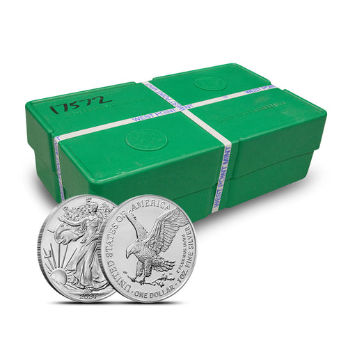 2024 1 Oz American Silver Eagle Monster Box (500 BU) Metalstacks