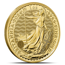 Load image into Gallery viewer, 2024 1 Oz Great Britain Gold Britannia
