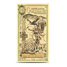 Load image into Gallery viewer, South Dakota 1 Goldback Gold Note - Pax (Peace)
