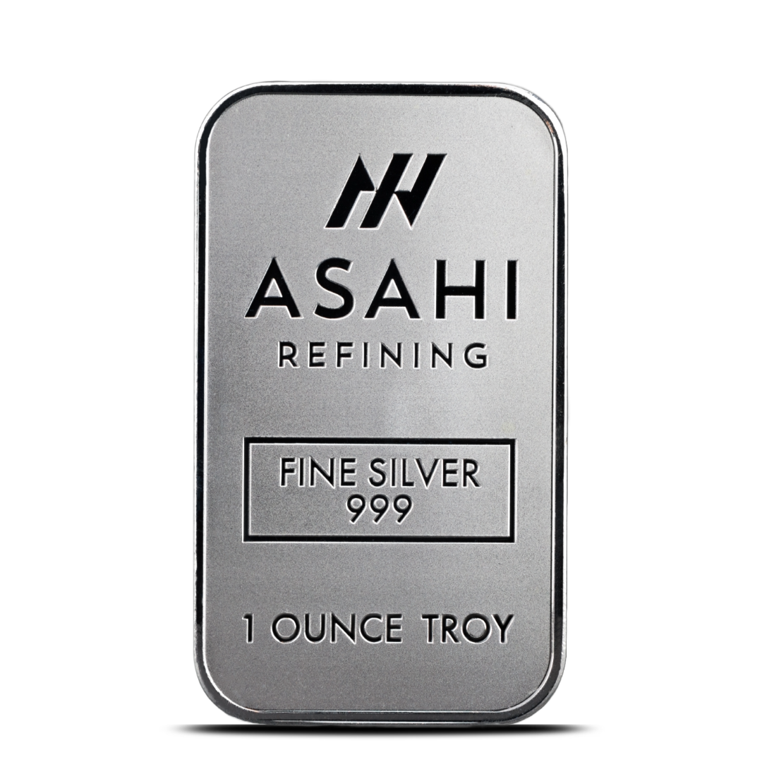 1 Oz Asahi Silver Bar