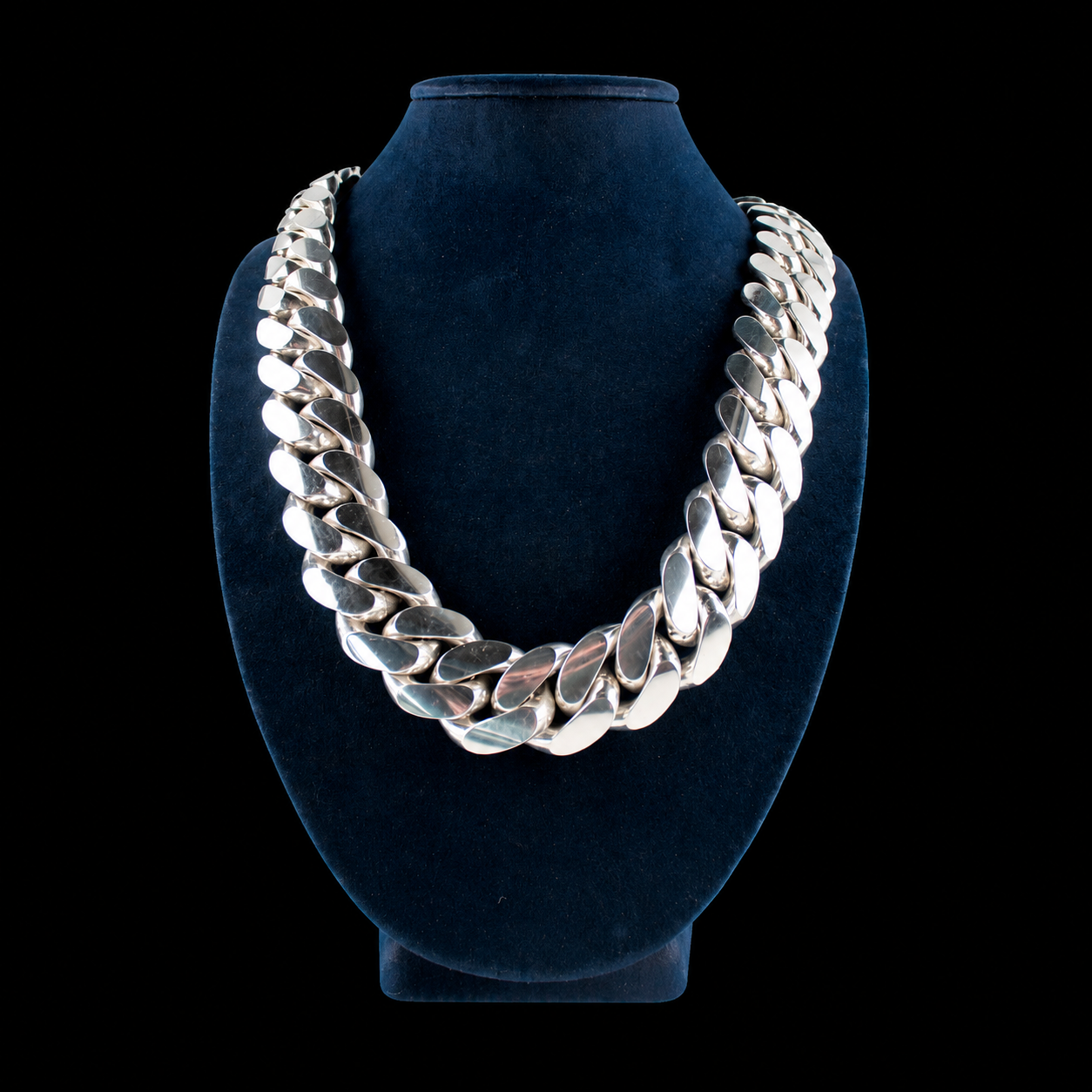 MetalStacks .9999 Handmade Kilo Chain - 24 Inch - 1000 Grams - .999 Pure Silver