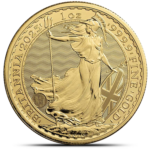 2025 1 Oz Great Britain Gold Britannia Coin MetalStacks
