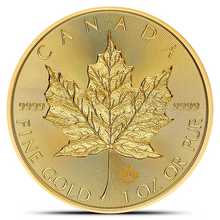 Load image into Gallery viewer, 2025 1 Oz Canadian Gold Maple Leaf

