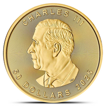 Load image into Gallery viewer, 2025 1 Oz Canadian Gold Maple Leaf
