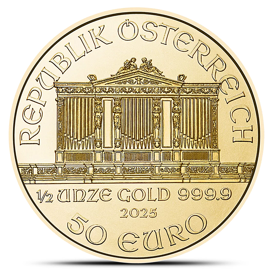 2025 1 Oz Austrian Gold Philharmonic