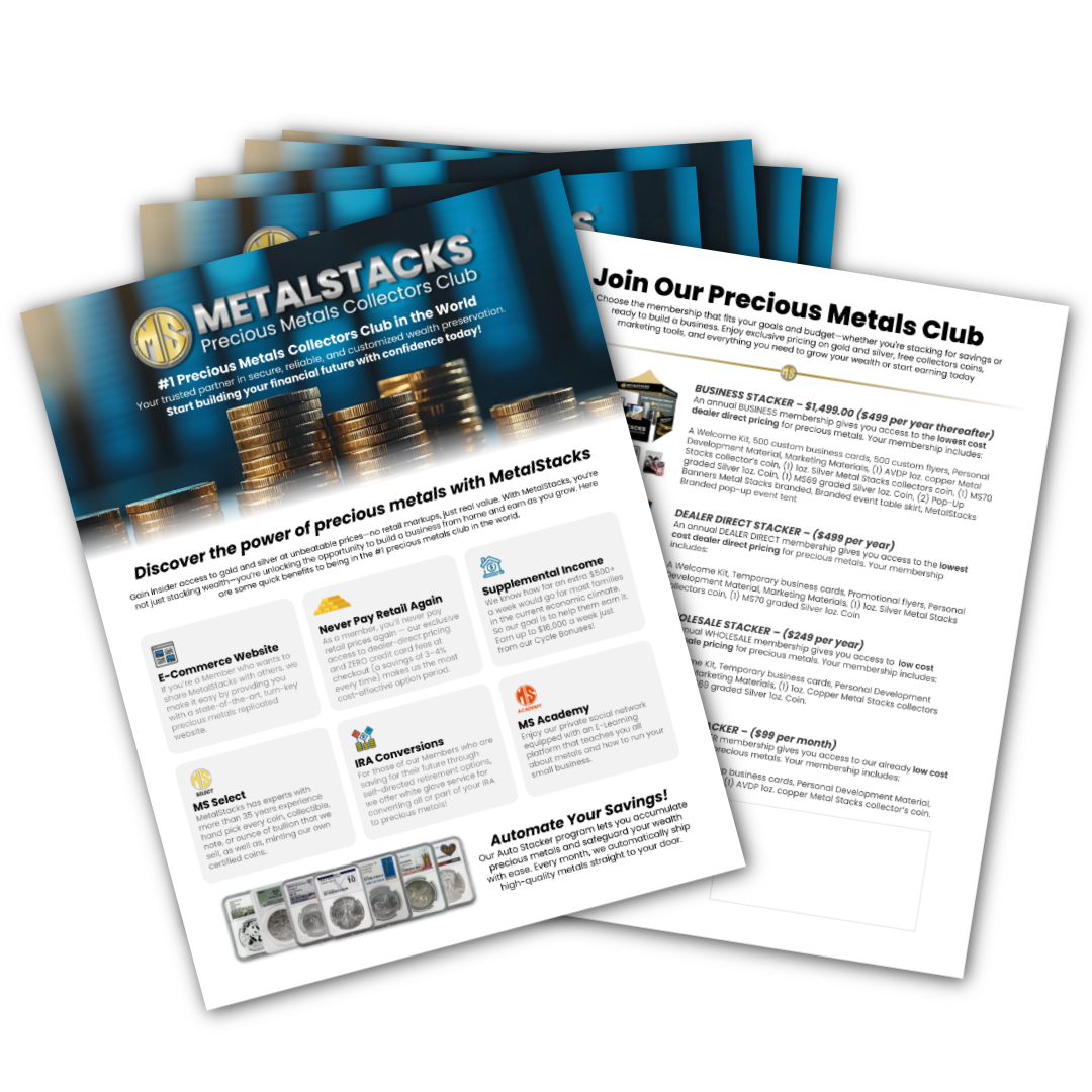 MetalStacks Marketing Flyers