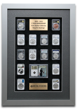 Load image into Gallery viewer, MetalStacks 2022–2023 Auto Stacker One-Year Anniversary Display Frame
