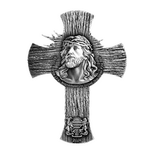 Load image into Gallery viewer, 5 Oz Jesus Cross Antiqued Silver (Sold Out)
