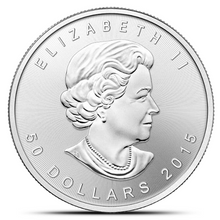 Load image into Gallery viewer, 1 Oz Canadian Palladium Maple Leaf Coin (Random Year)

