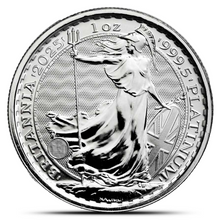 Load image into Gallery viewer, 2025 1 Oz British Platinum Britannia Coin
