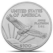 Load image into Gallery viewer, 1 Oz American Platinum Eagle (Random Year, BU)

