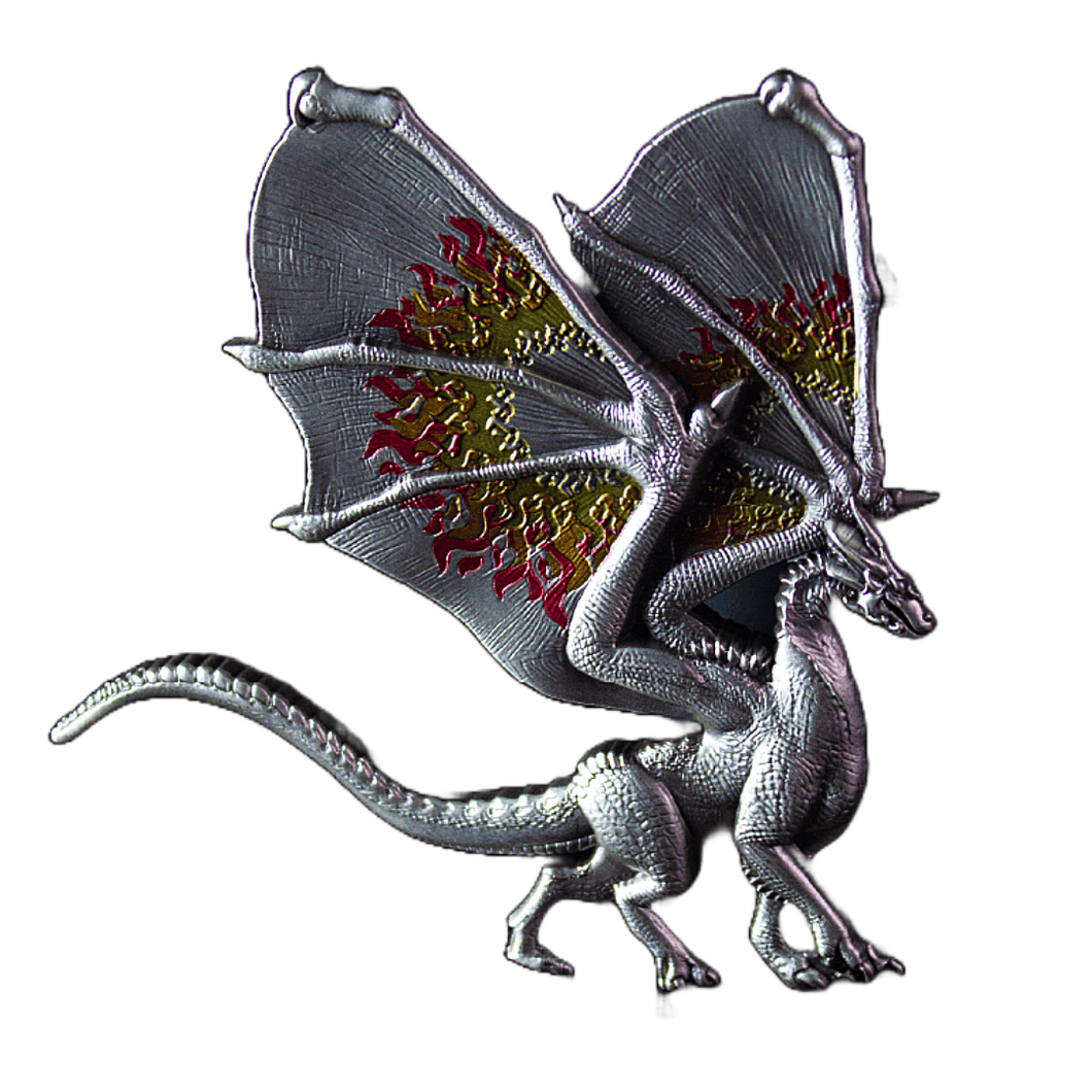 3 Oz Mythical Beasts: The Dragon Silver Stacker