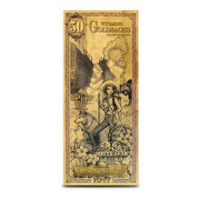 Load image into Gallery viewer, Wyoming 50 Goldback Gold Note ALPHA - Libertas (Liberty) MetalStacks
