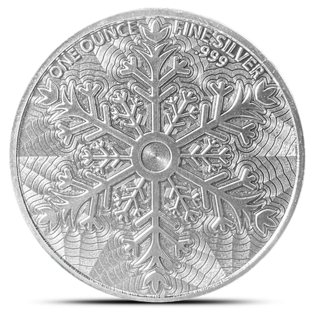 2025 1 Oz Elemetal Christmas Eve Round