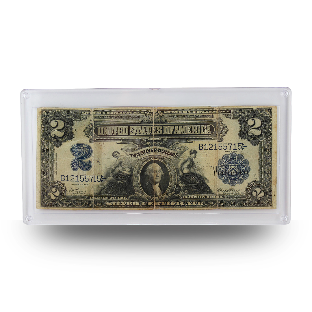 $2 U.S. Silver Certificate - Series of 1899 - Circulated/Used (PSV 200)