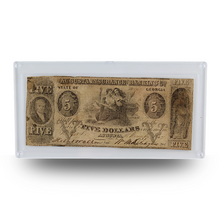 Load image into Gallery viewer, 1847 Augusta Insurance &amp; Banking Company $5 Note (PSV 25)
