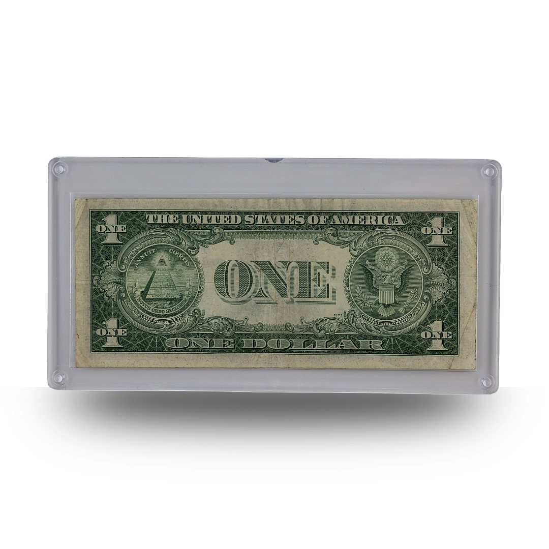 $1 U.S. Note - Series 1935 E with Blue Star & Seal - Circulated/Used (PSV 20)