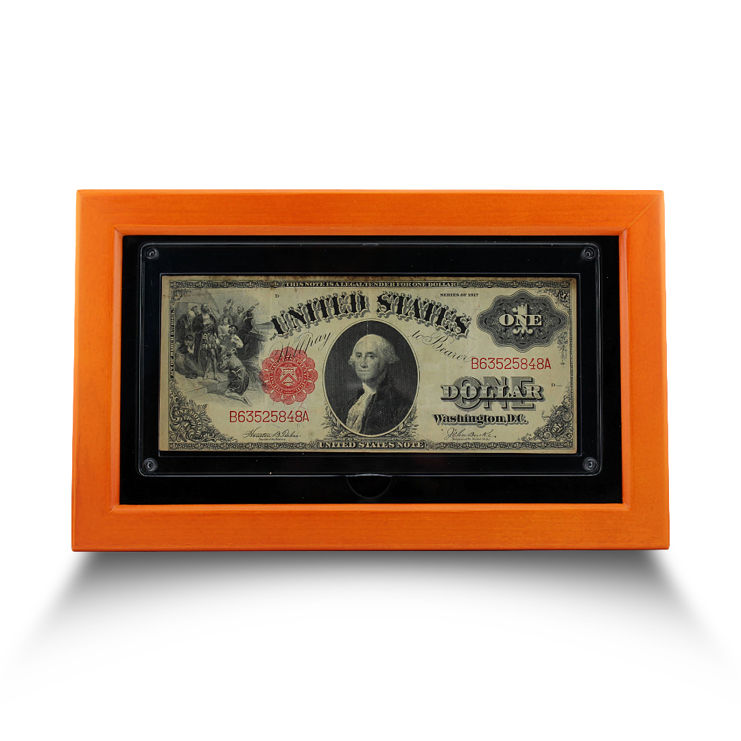 $1 U.S. Note - Series of 1917 - Red Seal - Circulated (PSV 75)