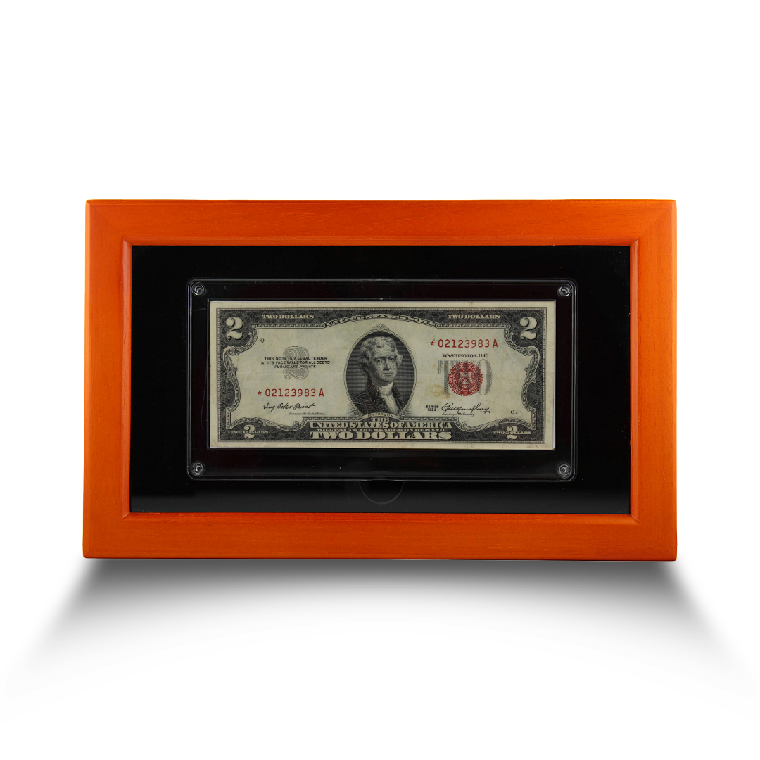 $2 U.S. Note - Series 1953 with Red Star & Seal - Circulated/Used (PSV 25)