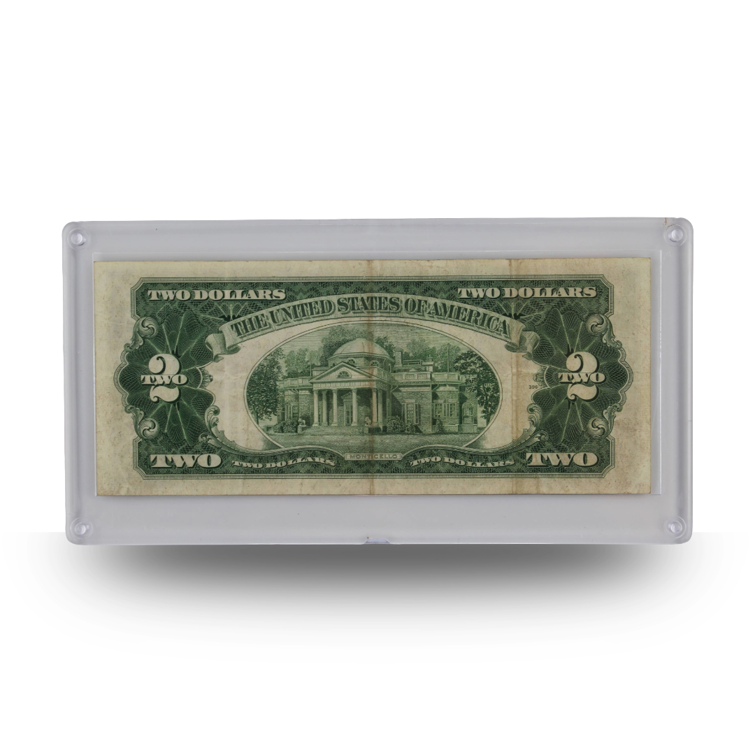$2 U.S. Note - Series 1953 with Red Star & Seal - Circulated/Used (PSV 25)