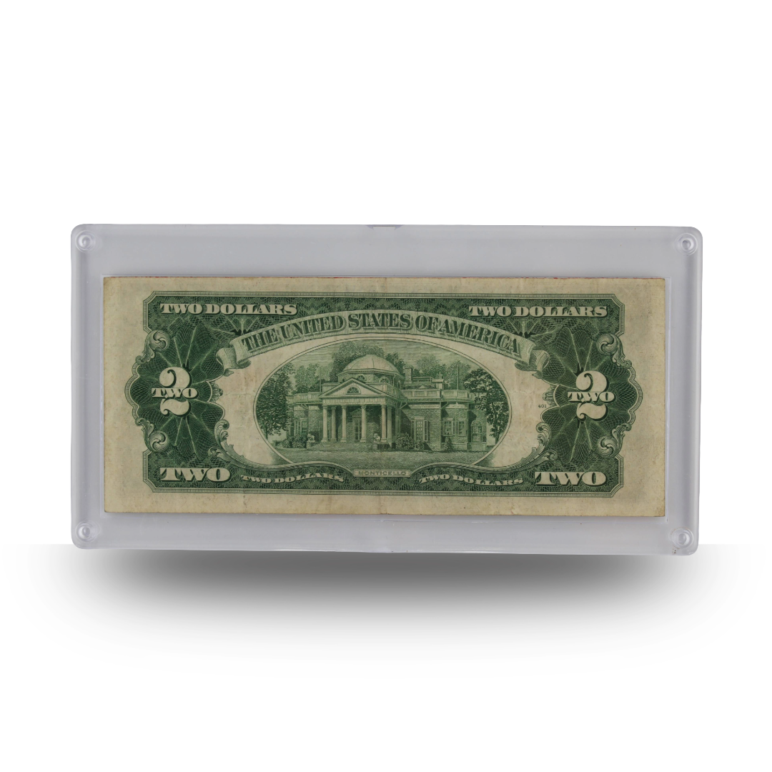 $2 U.S. Note - Series 1953 with Red Seal - Circulated/Used (PSV 20)