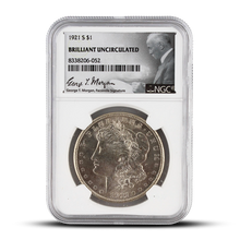 Load image into Gallery viewer, 1921 S $1 U.S. Morgan Silver Dollar – NGC Brilliant Uncirculated
