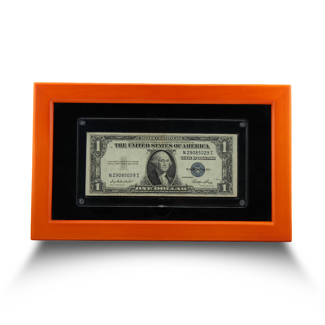 $1 U.S. Silver Certificate – Series 1935 E Blue Seal (PSV 25)