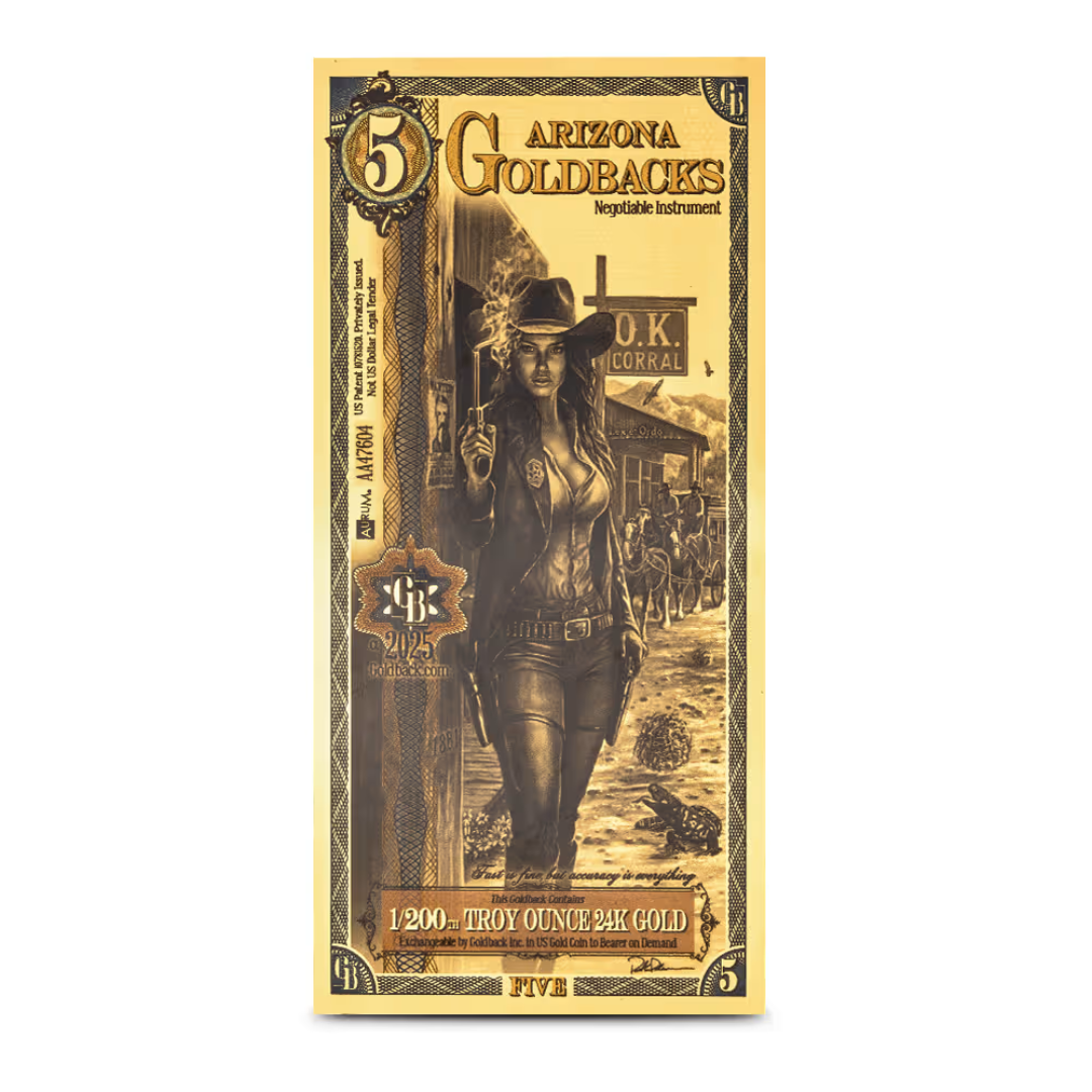 Arizona 5 Goldback ALPHA
