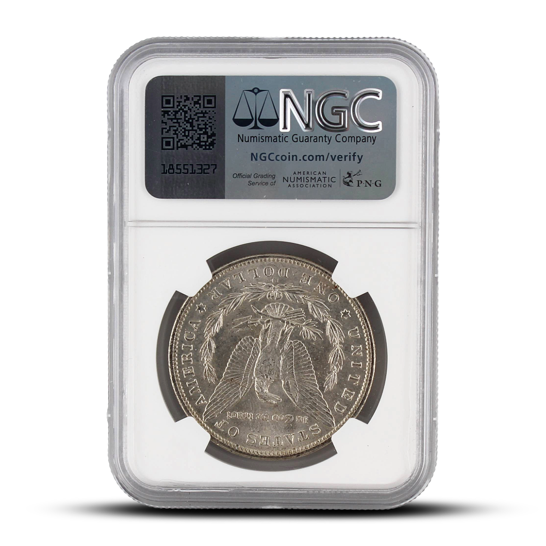1901 O $1 U.S. Morgan Silver Dollar – NGC Brilliant Uncirculated