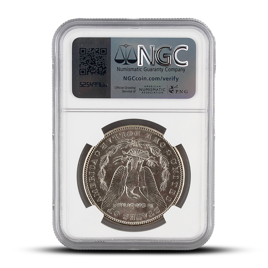 1902 O $1 U.S. Morgan Silver Dollar – NGC Brilliant Uncirculated