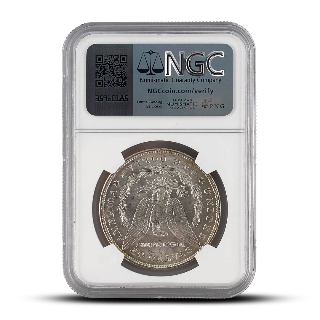 1904 O $1 U.S. Morgan Silver Dollar – NGC Brilliant Uncirculated