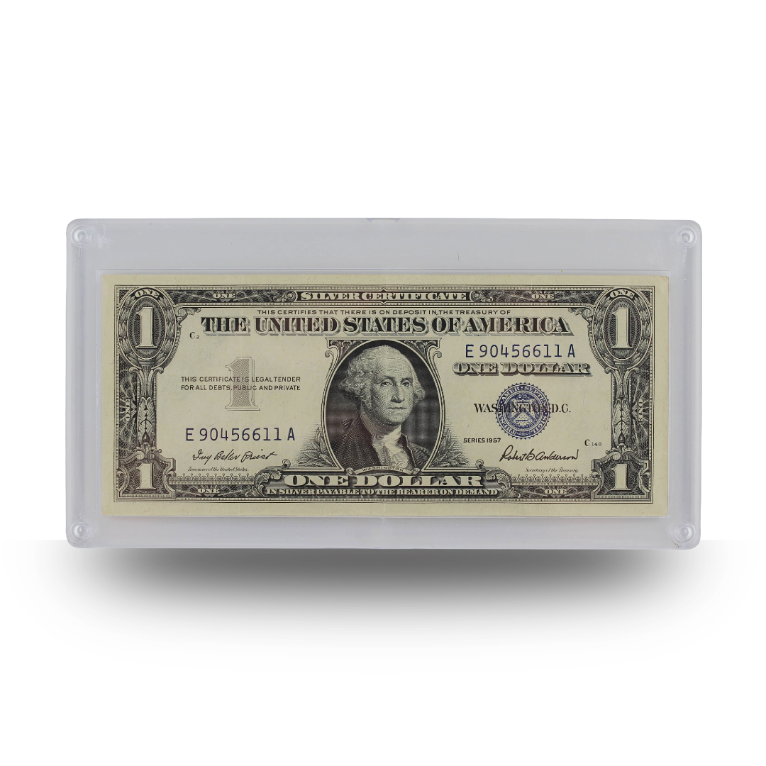 $1 U.S. Silver Certificate – Series 1957 Blue Seal (PSV 25)