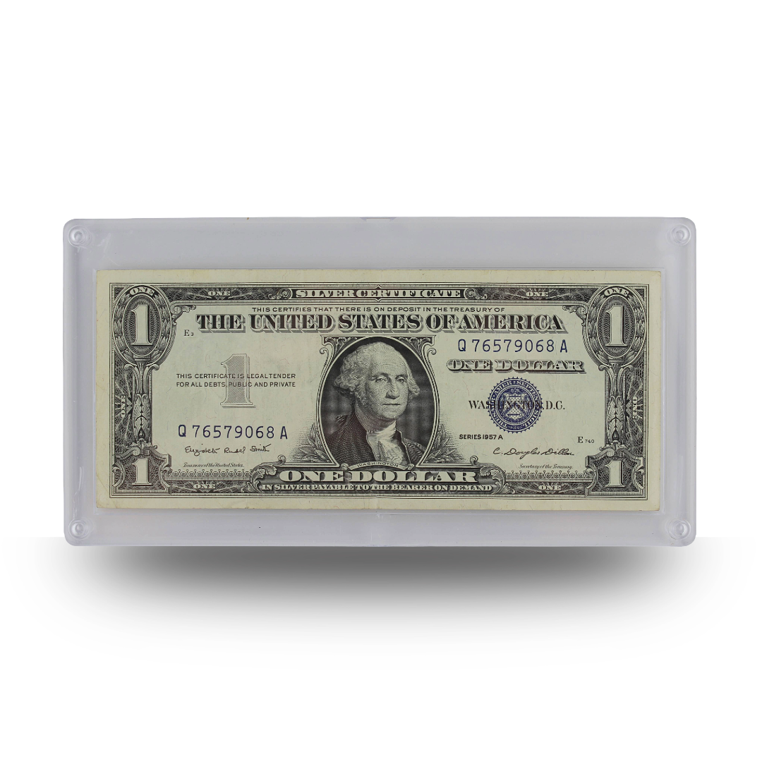 $1 U.S. Silver Certificate – Series 1957 A Blue Seal (PSV 25)