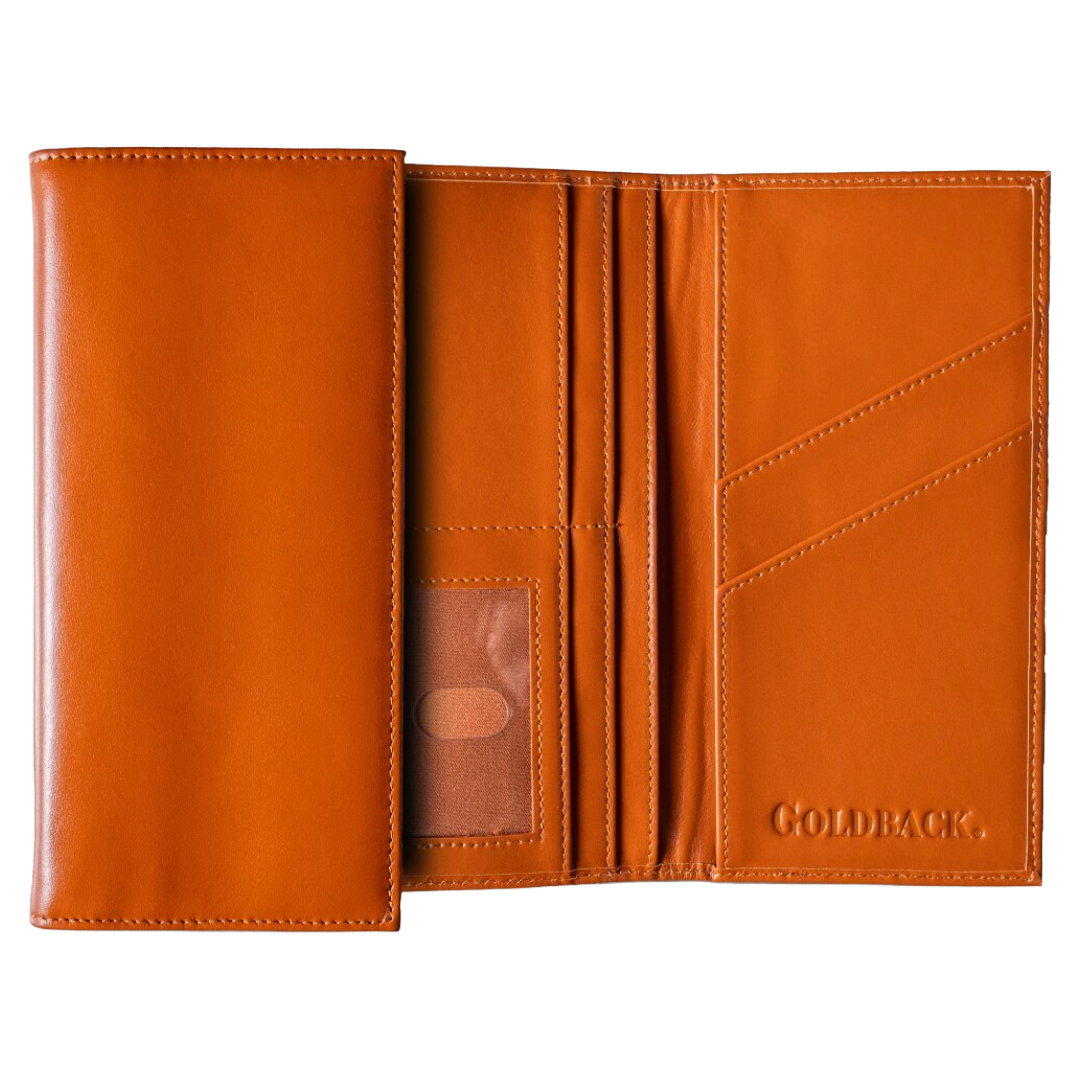 Goldback Wallet - Brown Leather