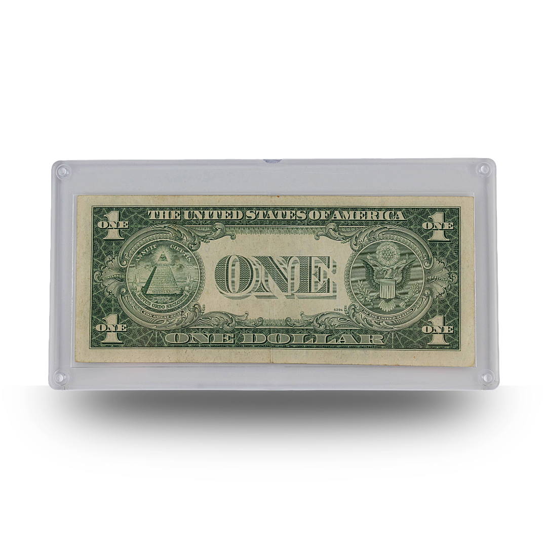 $1 U.S. Silver Certificate – Series 1935 F Blue Seal (PSV 25)