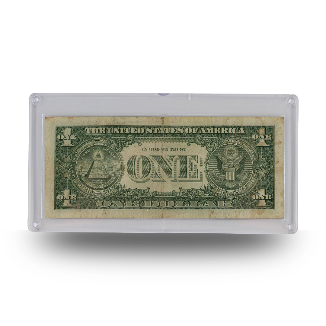 $1 U.S. Silver Certificate – Series 1957 Star Note Blue Seal (PSV 25)