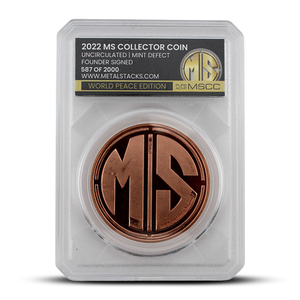 1 Oz Copper MetalStacks Custom Collector Coin