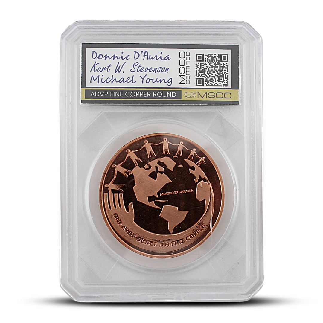 1 Oz Copper MetalStacks Custom Collector Coin