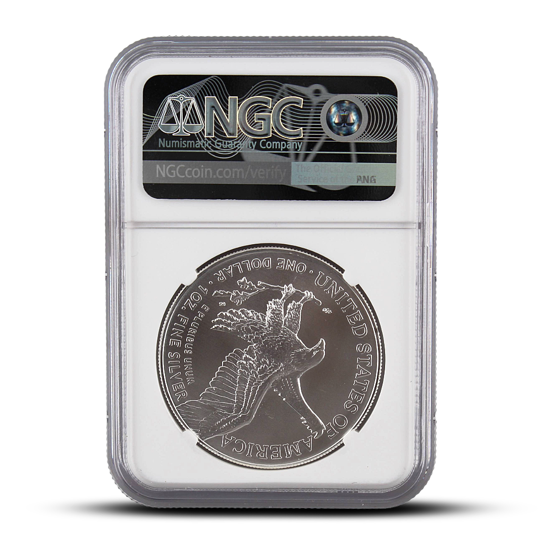 Struck at West Point Mint 2025(W) Eagle S$1 MS70 - Donald J. Trump, 45th & 47th President