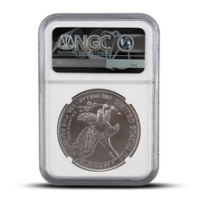 Load image into Gallery viewer, Struck at West Point Mint 2025(W) Eagle S$1 MS70 - Donald J. Trump, 45th &amp; 47th President
