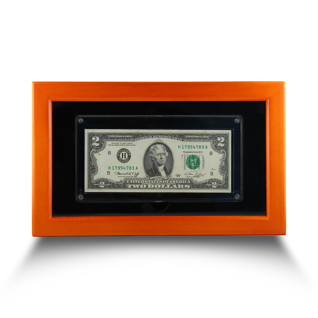 $2 U.S. Note - Series 1976 with Green Seal - Circulated (PSV 25)