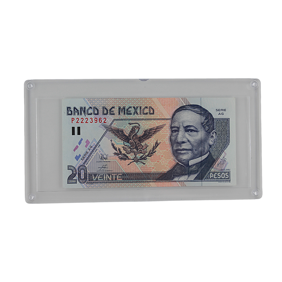 Mexico 20 Pesos Banknote - 1998 - Banco de México - Benito Juárez uncirculated (PSV 10)