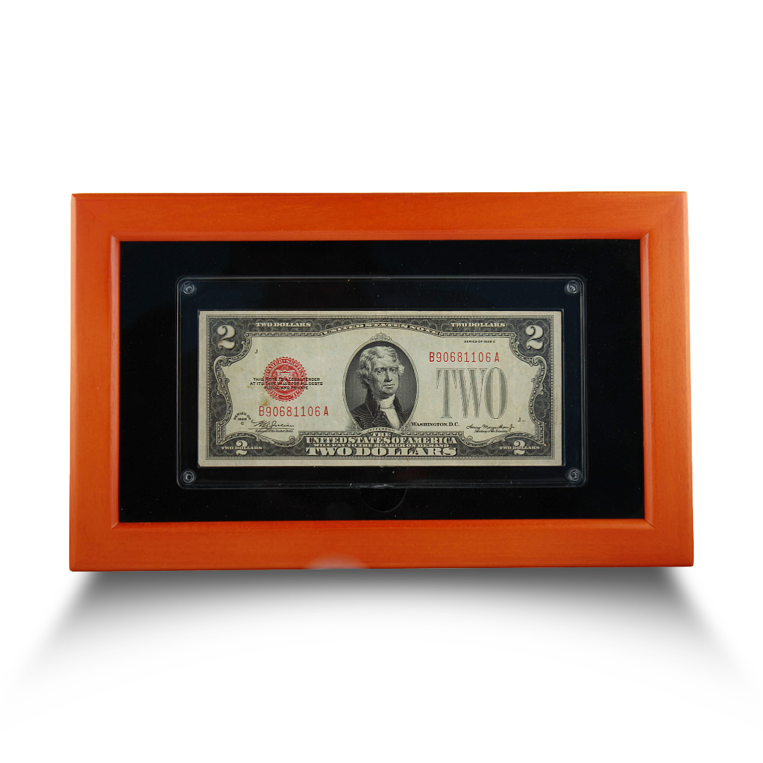 $2 U.S. Legal Tender Note – Series 1928 C - Red Seal (PSV 25)