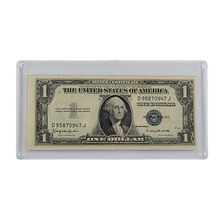 Load image into Gallery viewer, $1 U.S. Note - Series 1935H Blue Seal miscut (PSV 25)
