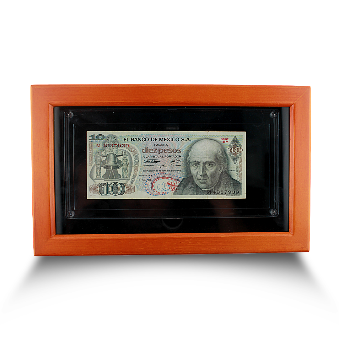 Mexico 10 Pesos Banknote - 1971 - El Banco de México S.A. - Miguel Hidalgo (PSV 10)